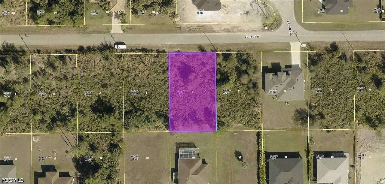 0.25 Acres of Residential Land for Sale in Lehigh Acres, Florida