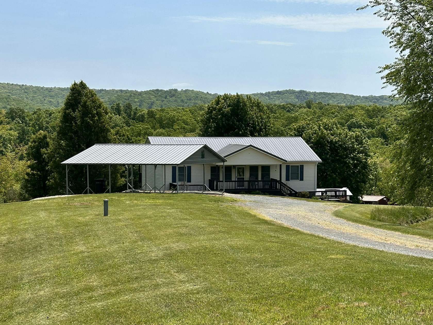 7 Acres of Land with Home for Sale in Ronceverte, West Virginia
