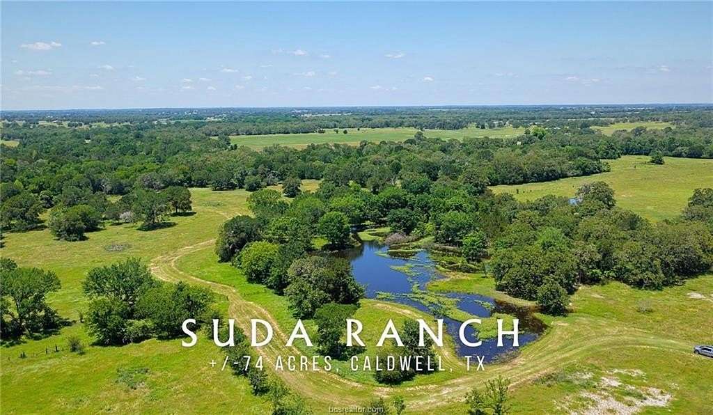 74 Acres of Land for Sale in Caldwell, Texas