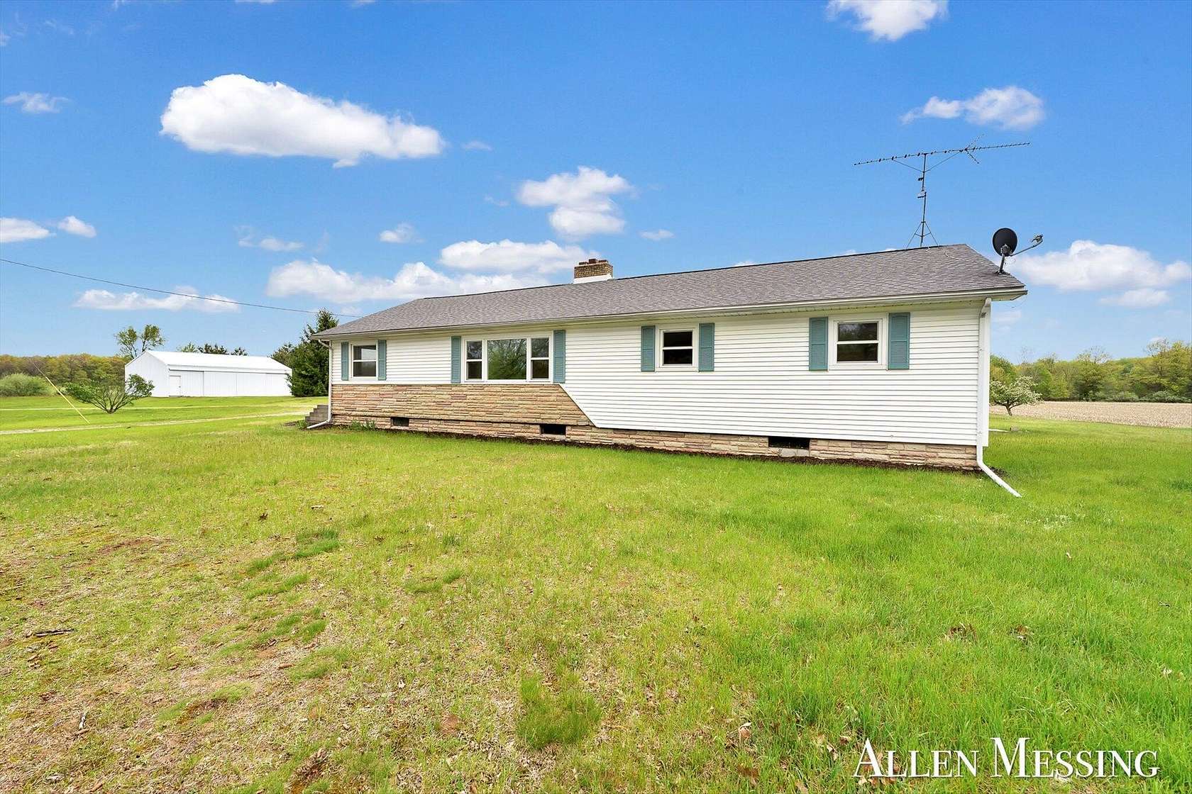 8 Acres of Land with Home for Sale in Bannister, Michigan