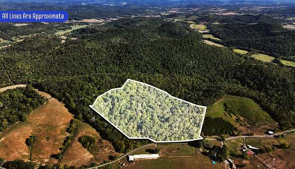 20.1 Acres of Recreational & Residential Land for Sale in Lafayette, Tennessee