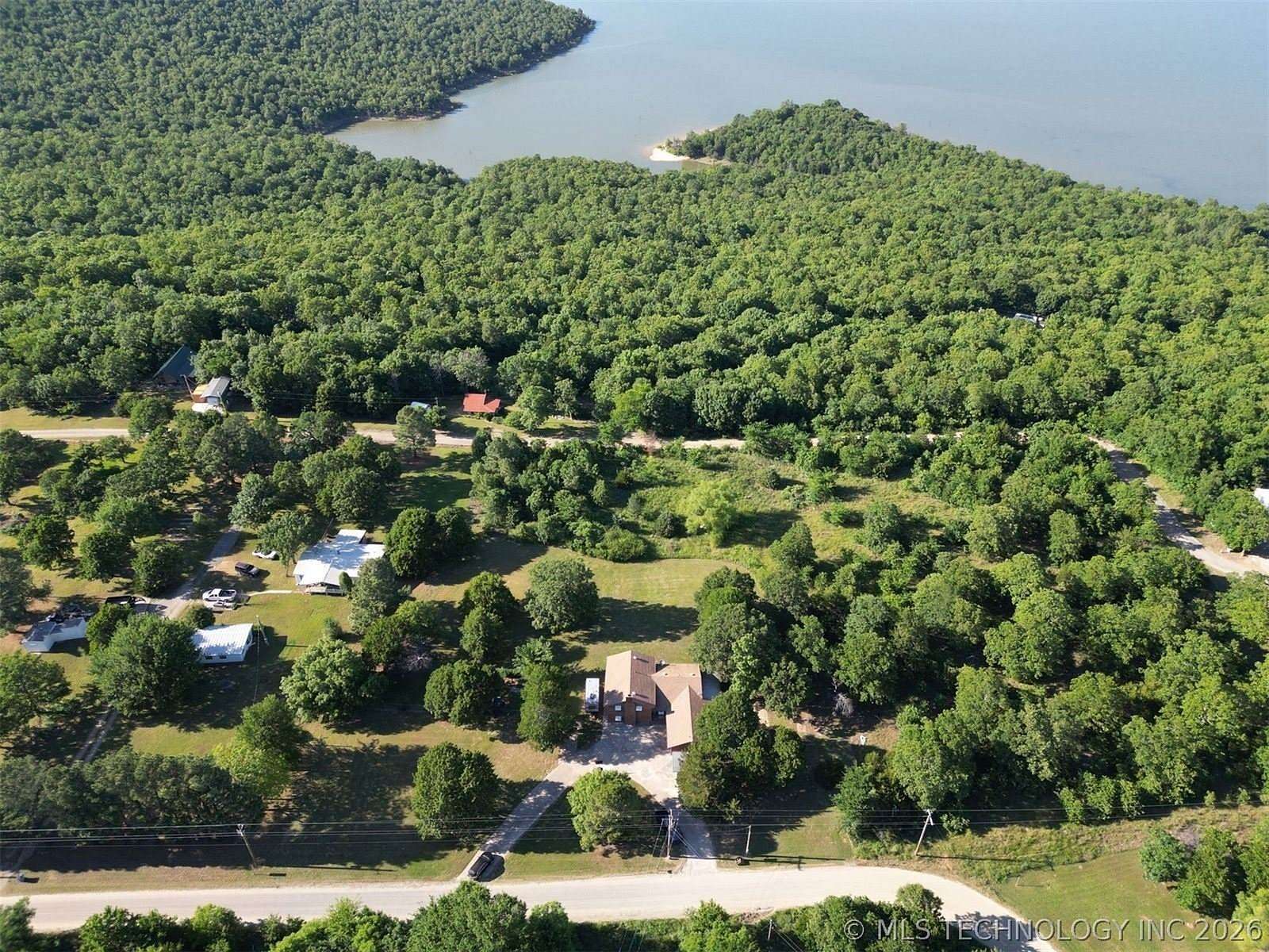 4.78 Acres of Land with Home for Sale in Longtown, Oklahoma