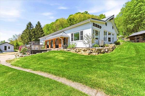 23 Acres of Recreational Land with Home for Sale in Hillsboro, Wisconsin