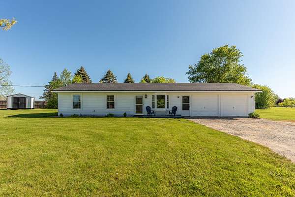 4.9 Acres of Land with Home for Sale in Pleasant Lake, Michigan