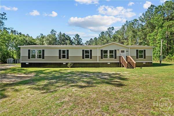 5.2 Acres of Land with Home for Sale in Ludowici, Georgia