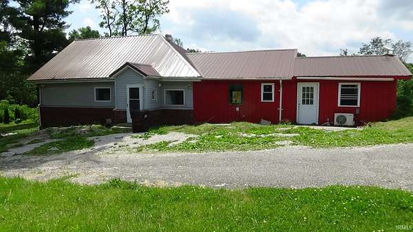 8 Acres of Land with Home for Sale in Bedford, Indiana