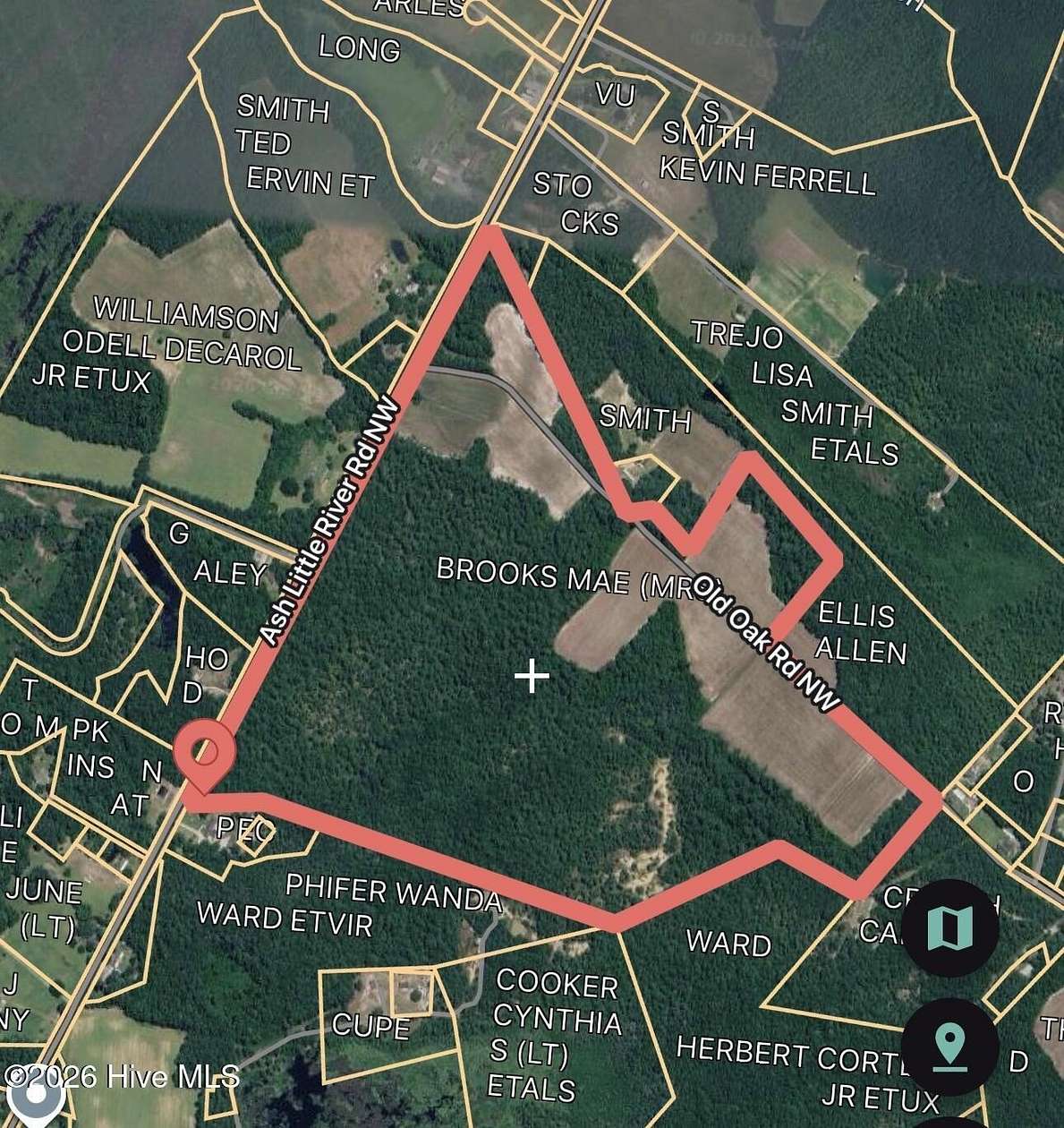 133 Acres of Land for Sale in Ash, North Carolina