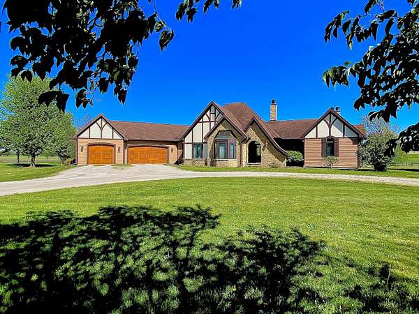 36.5 Acres of Agricultural Land with Home for Sale in Mount Calvary, Wisconsin