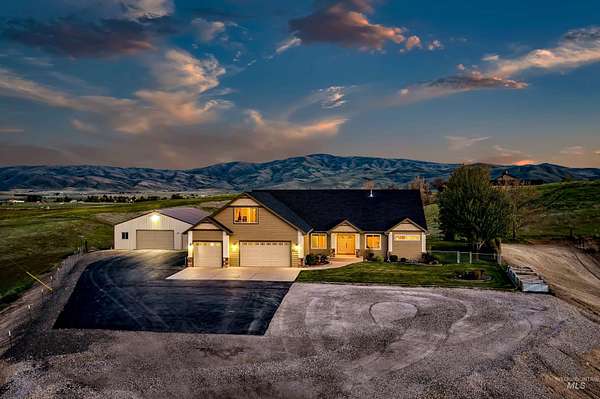 10.9 Acres of Land with Home for Sale in Sweet, Idaho