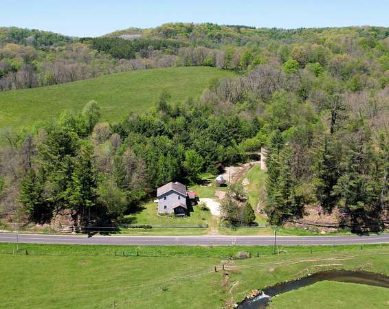 22.7 Acres of Recreational Land with Home for Sale in Ontario, Wisconsin