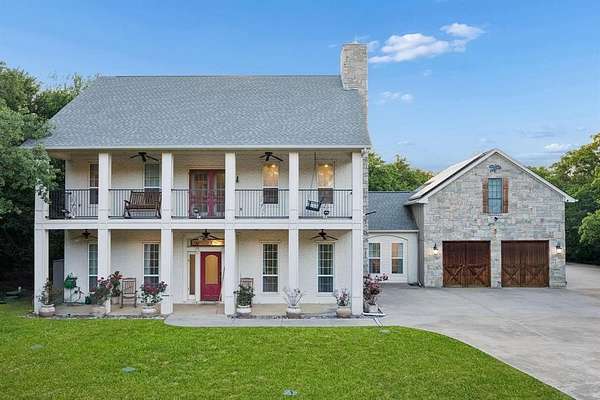 2 Acres of Land with Home for Sale in Oak Point, Texas