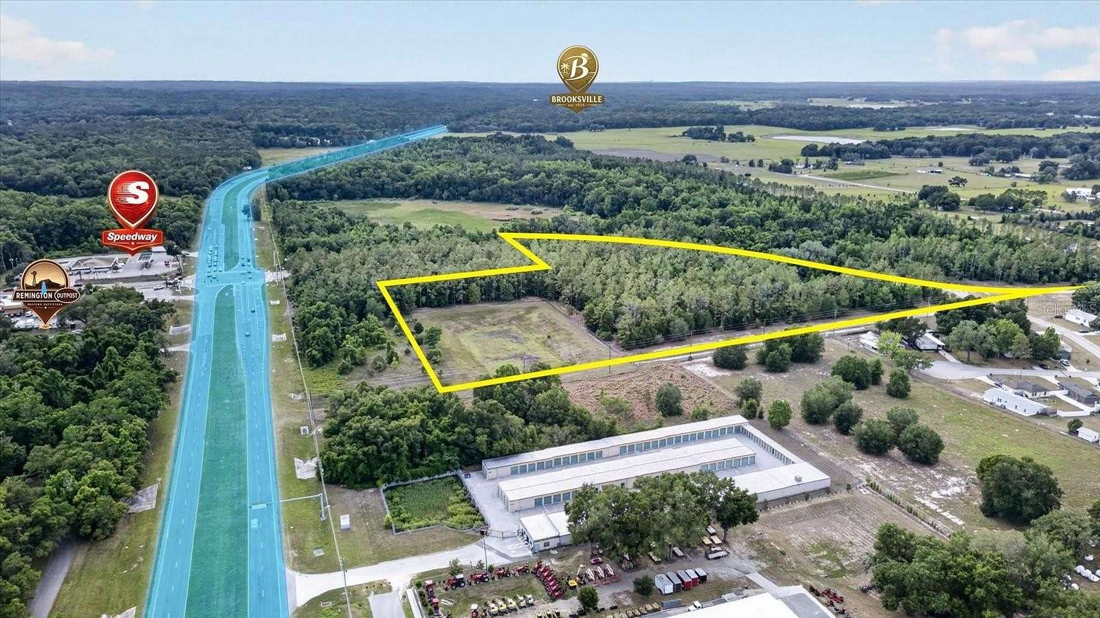 7.3 Acres of Mixed-Use Land for Sale in Brooksville, Florida