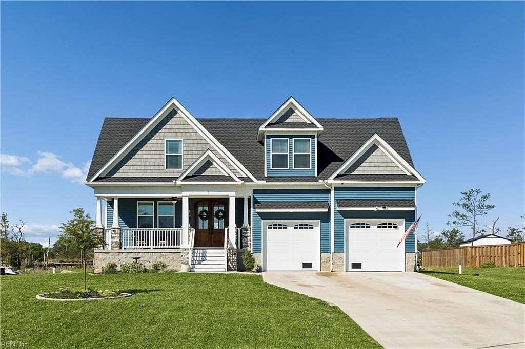 1.5 Acres of Land with Home for Sale in Poquoson, Virginia