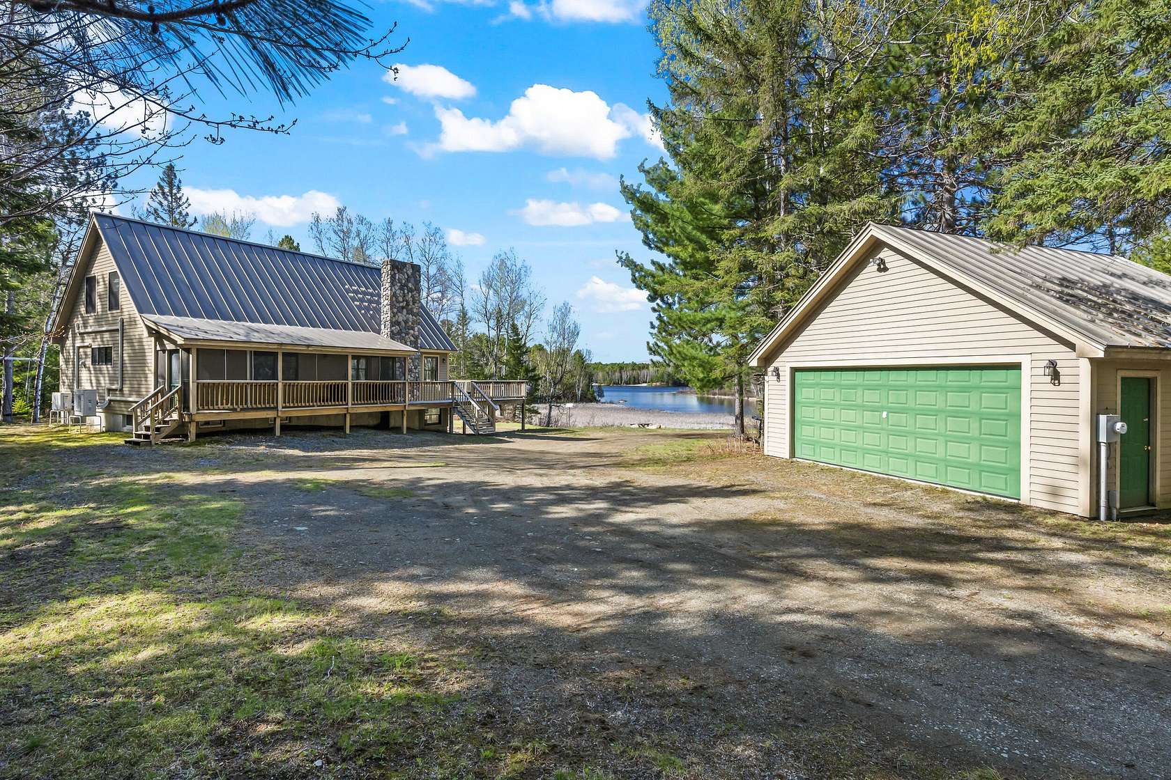4 Acres of Land with Home for Sale in Eustis, Maine