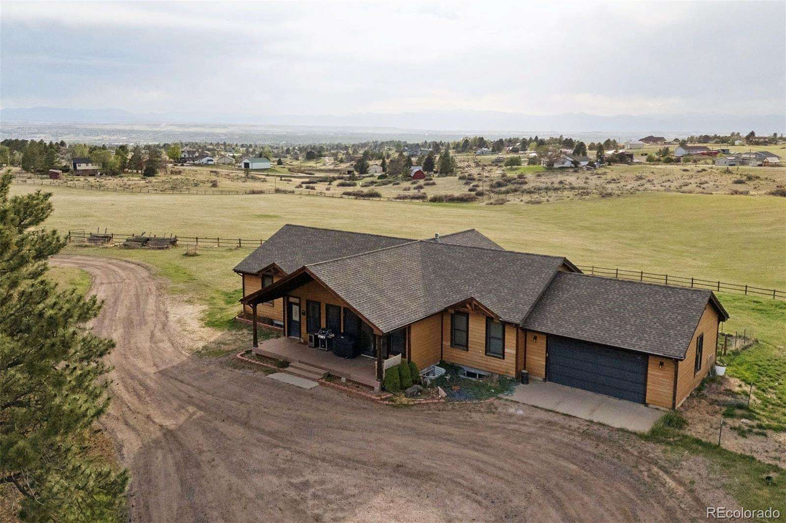 40 Acres of Land with Home for Sale in Parker, Colorado