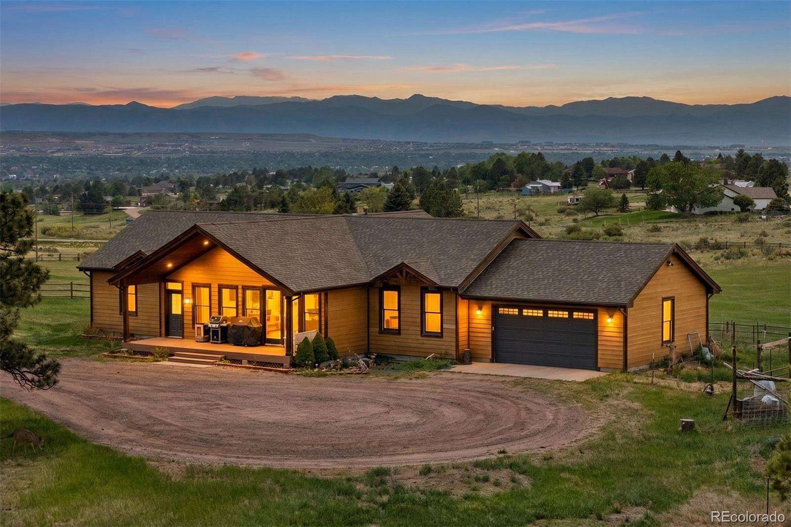 40 Acres of Land with Home for Sale in Parker, Colorado