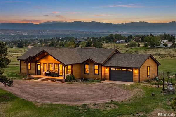 40 Acres of Land with Home for Sale in Parker, Colorado