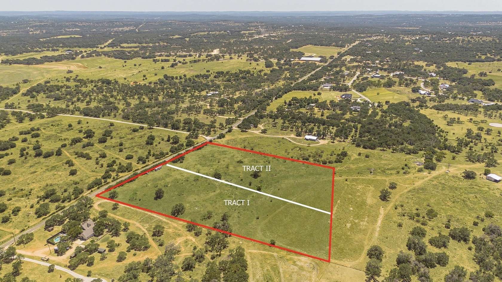 10 Acres of Recreational & Residential Land for Sale in Round Mountain, Texas