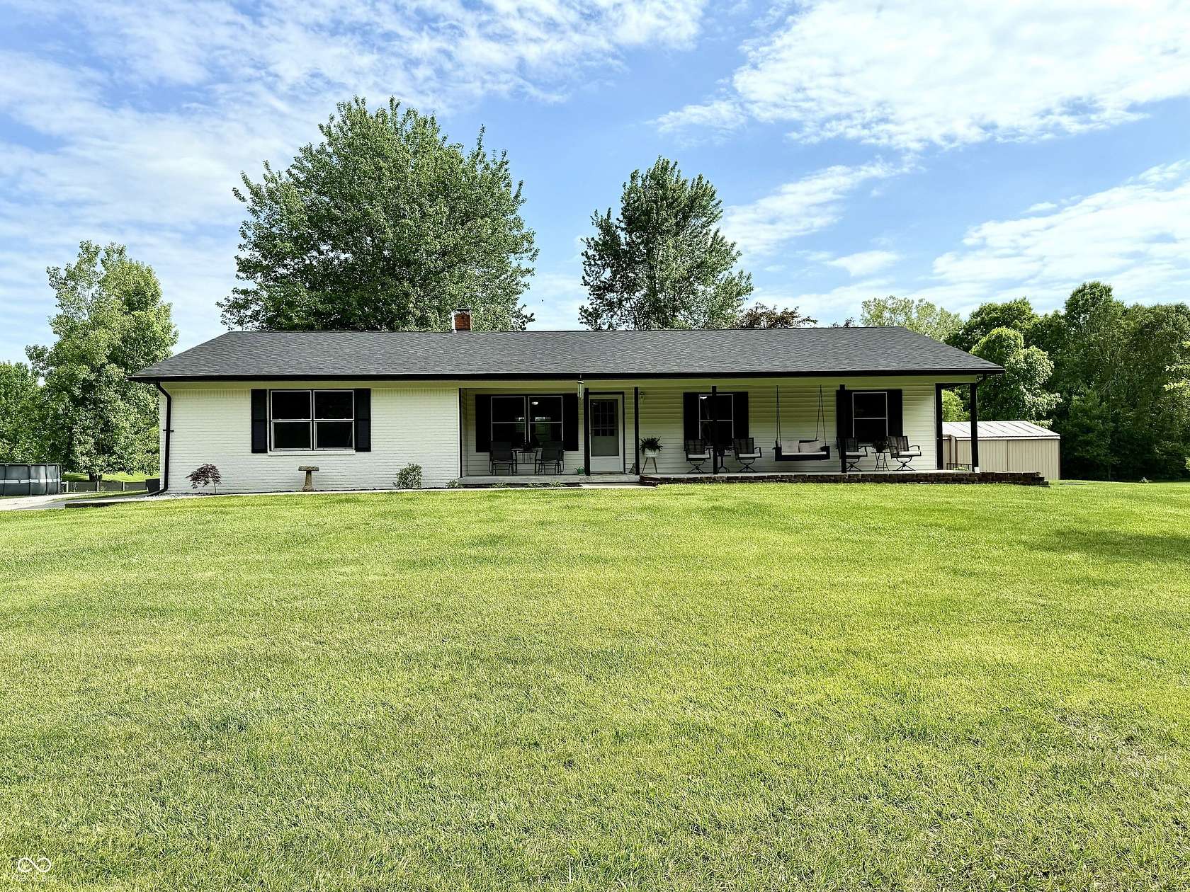 10 Acres of Land with Home for Sale in Morgantown, Indiana