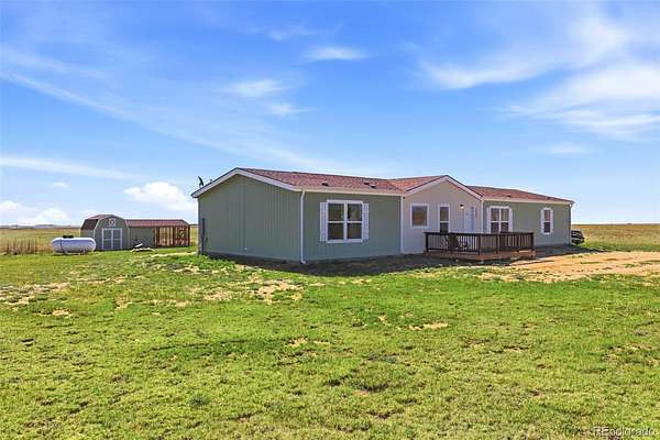 40 Acres of Land with Home for Sale in Yoder, Colorado