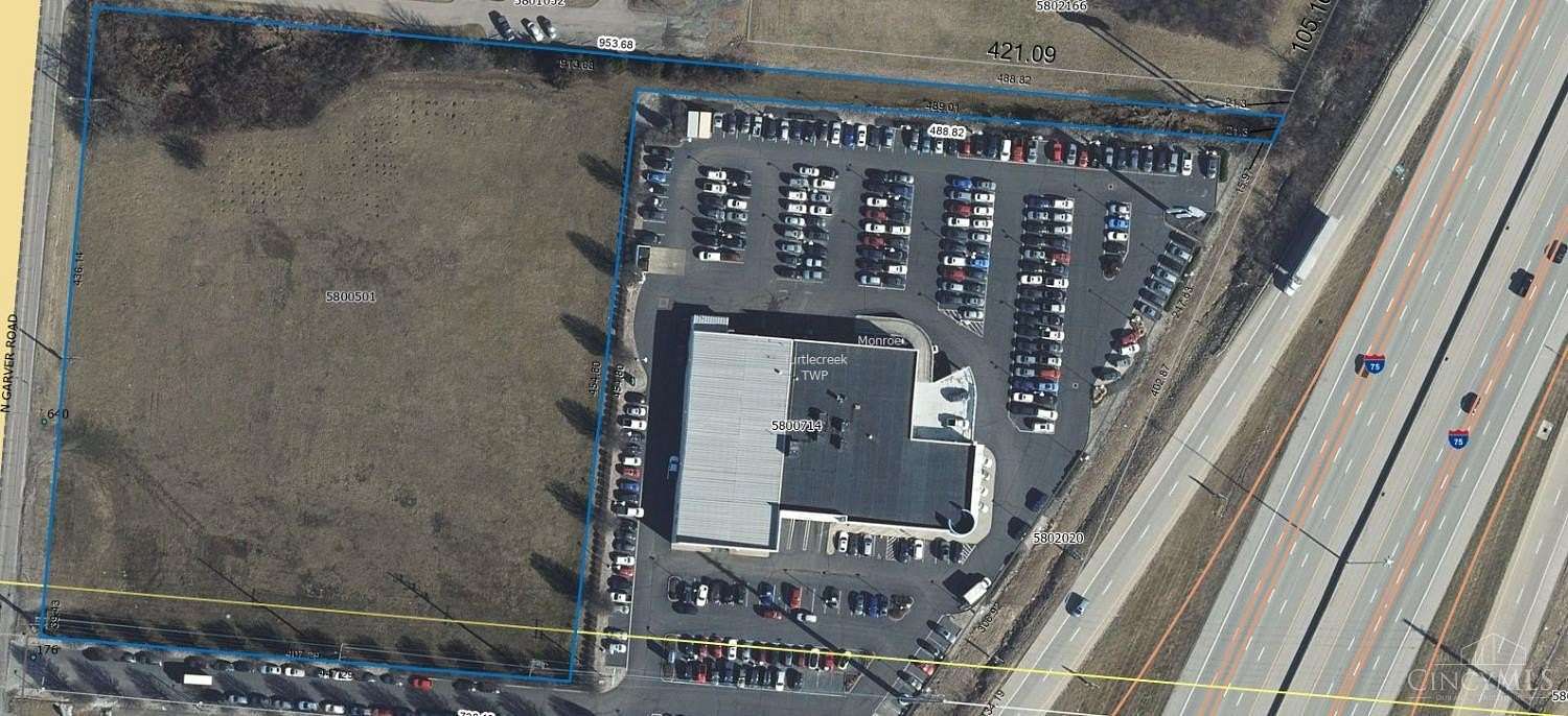 4.73 Acres of Commercial Land for Sale in Monroe, Ohio