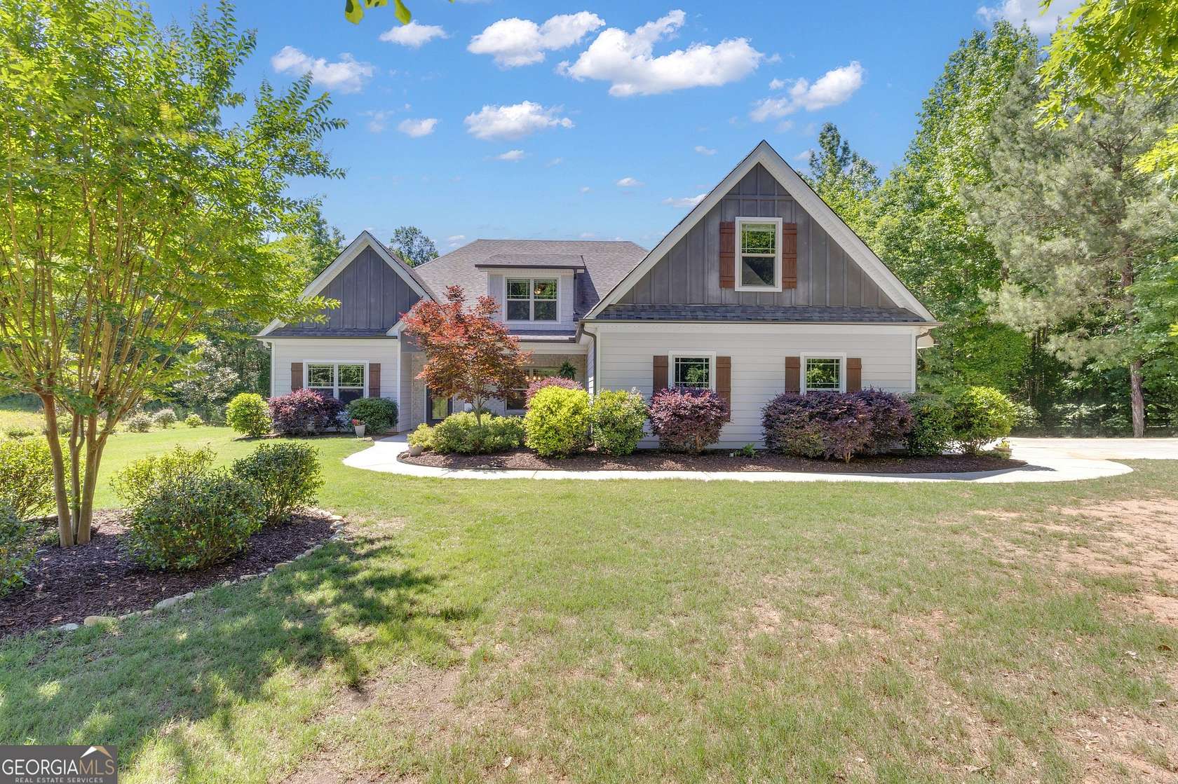 5 Acres of Land with Home for Sale in Newnan, Georgia