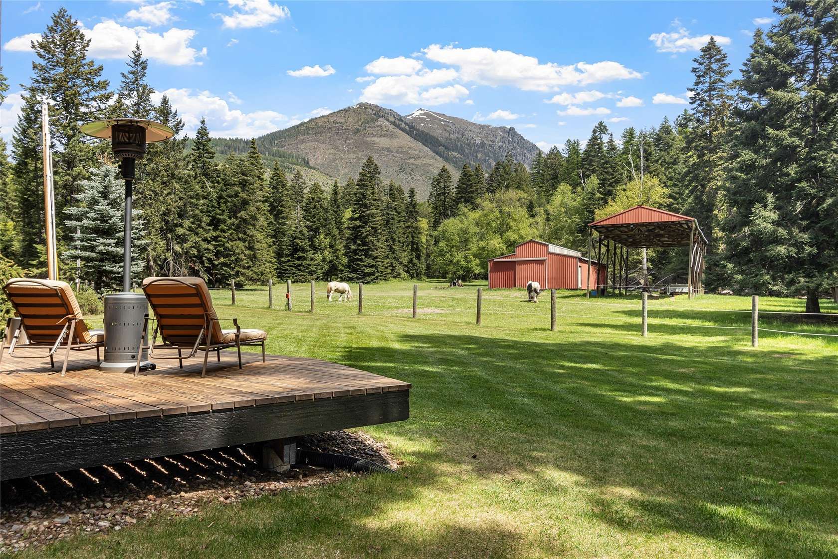 12.4 Acres of Land with Home for Sale in Bigfork, Montana