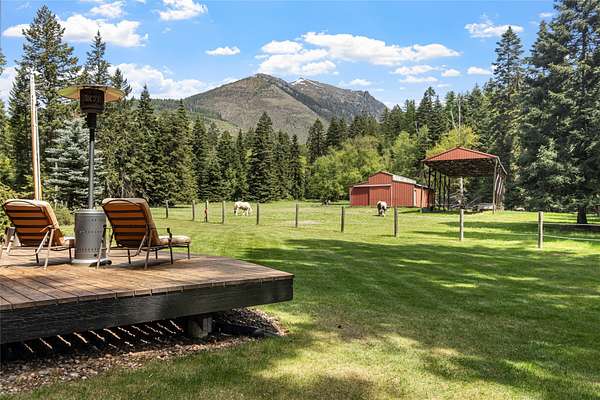 12.4 Acres of Land with Home for Sale in Bigfork, Montana