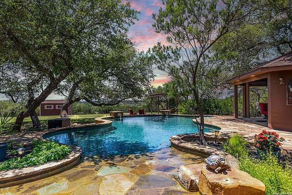 3.22 Acres of Land with Home for Sale in Spring Branch, Texas