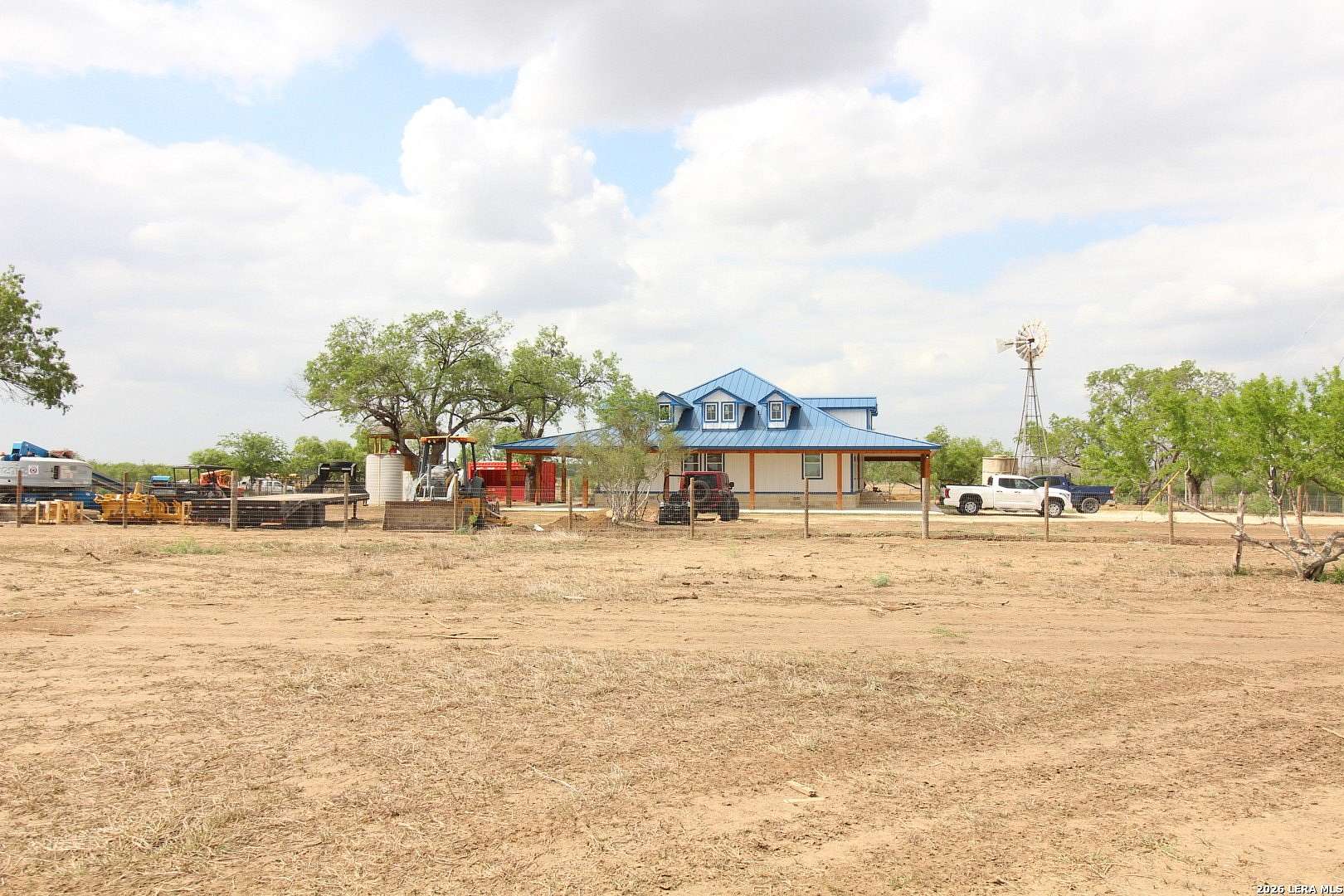 20.7 Acres of Agricultural Land with Home for Sale in Floresville, Texas