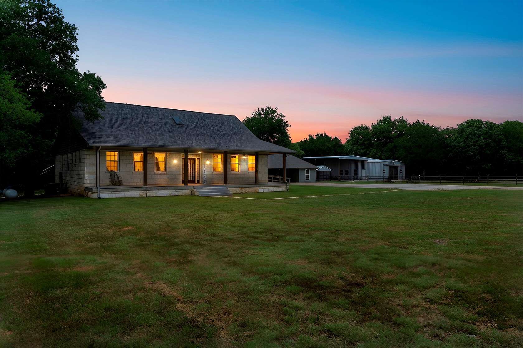 12.5 Acres of Land with Home for Sale in Granbury, Texas