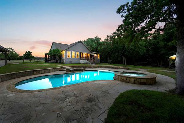 12.5 Acres of Land with Home for Sale in Granbury, Texas