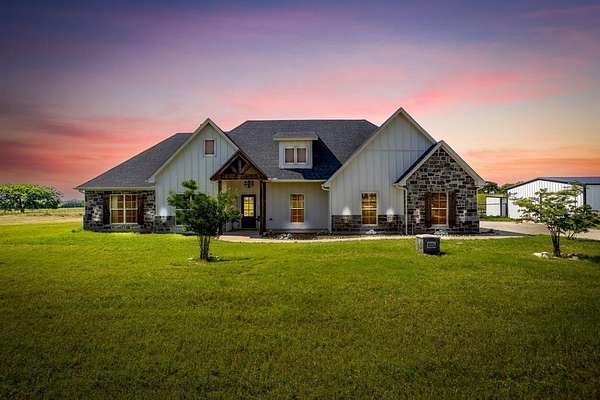3.39 Acres of Land with Home for Sale in Poolville, Texas