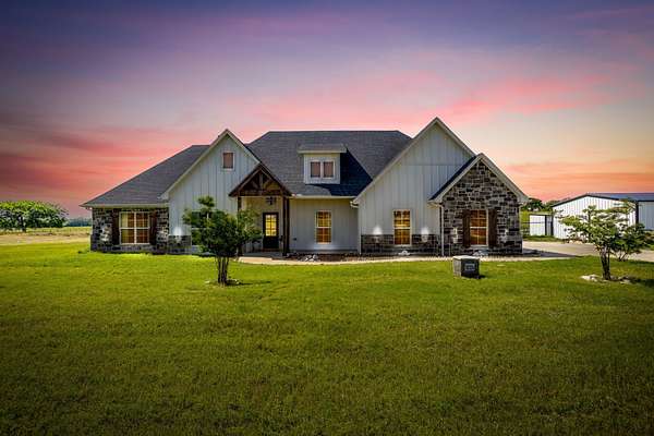 3.39 Acres of Land with Home for Sale in Poolville, Texas