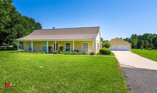 3.37 Acres of Land with Home for Sale in Keithville, Louisiana