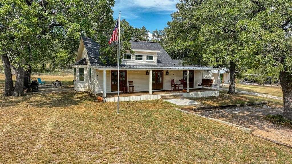 4.15 Acres of Land with Home for Sale in Mineral Wells, Texas