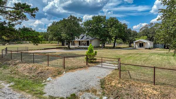 4.15 Acres of Land with Home for Sale in Mineral Wells, Texas