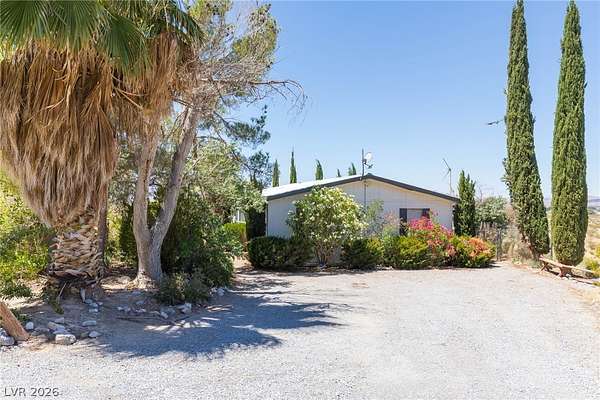 37.7 Acres of Land with Home for Lease in Pahrump, Nevada