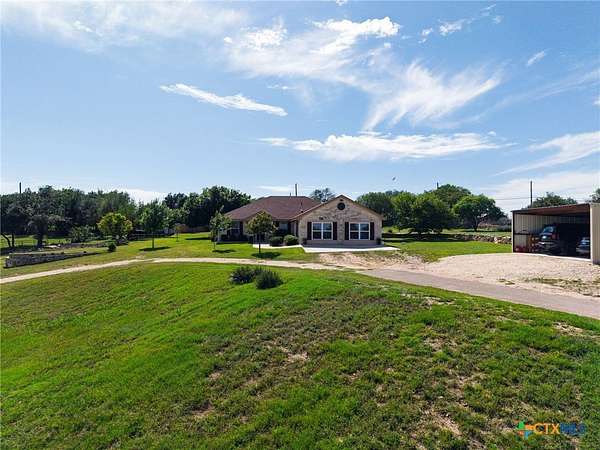 5 Acres of Land with Home for Sale in Lampasas, Texas