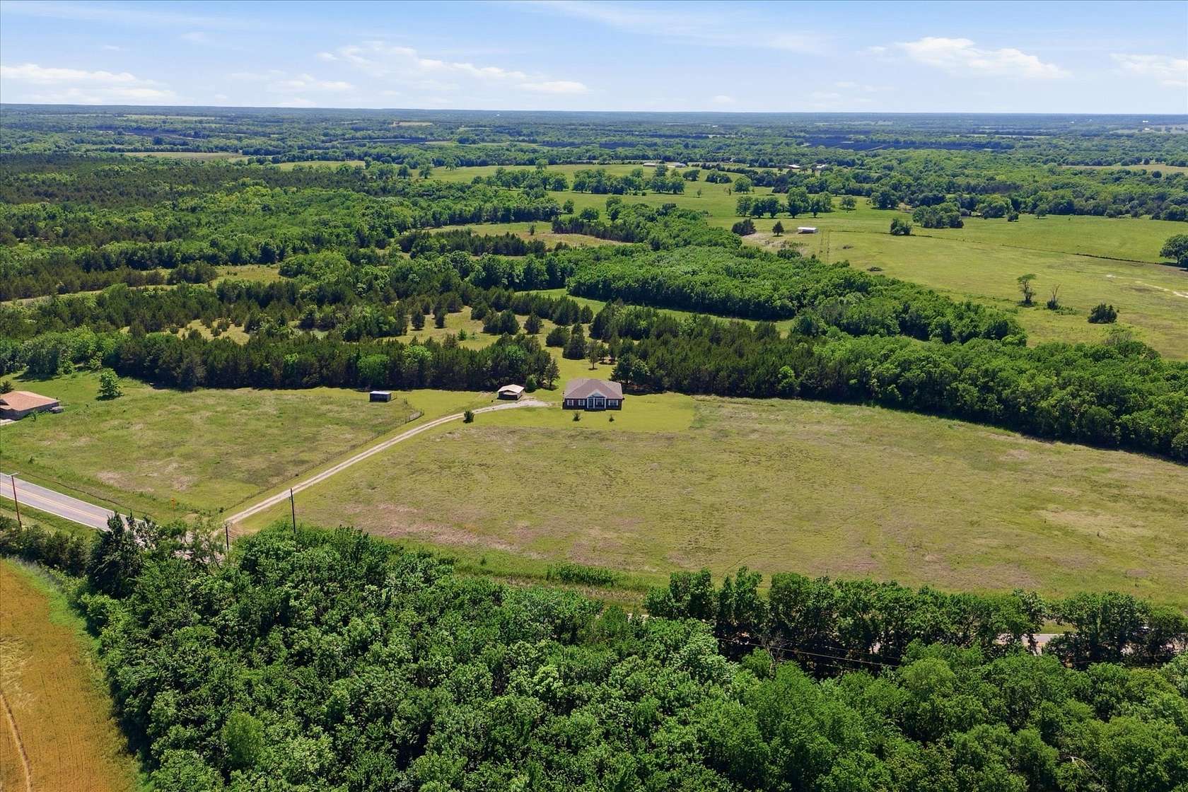20.3 Acres of Land with Home for Sale in Bonham, Texas