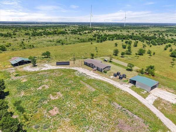 27.3 Acres of Land with Home for Sale in Coolidge, Texas