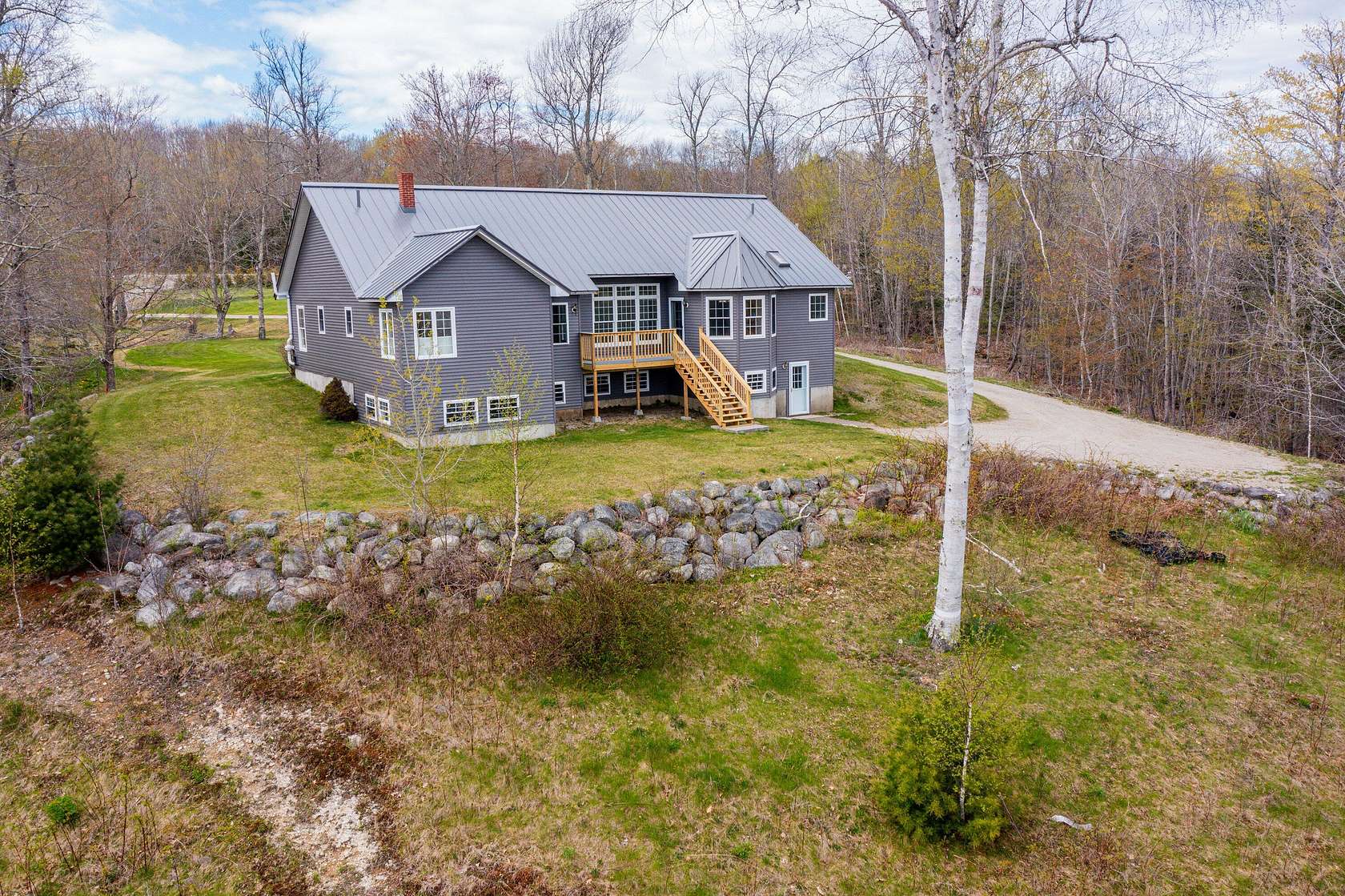 4.49 Acres of Land with Home for Sale in Stockton Springs, Maine