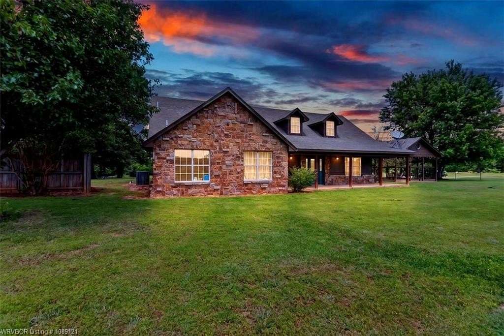 39 Acres of Agricultural Land with Home for Sale in Bokoshe, Oklahoma