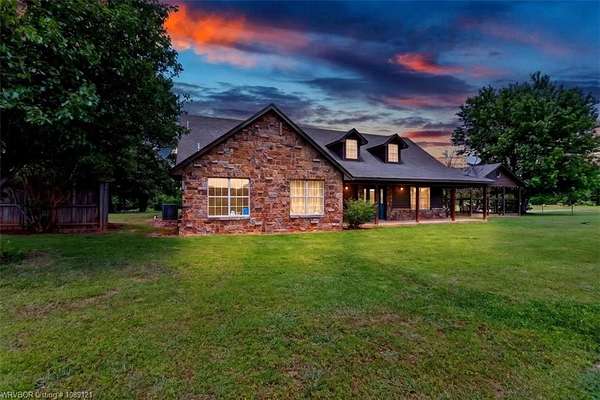 39 Acres of Agricultural Land with Home for Sale in Bokoshe, Oklahoma