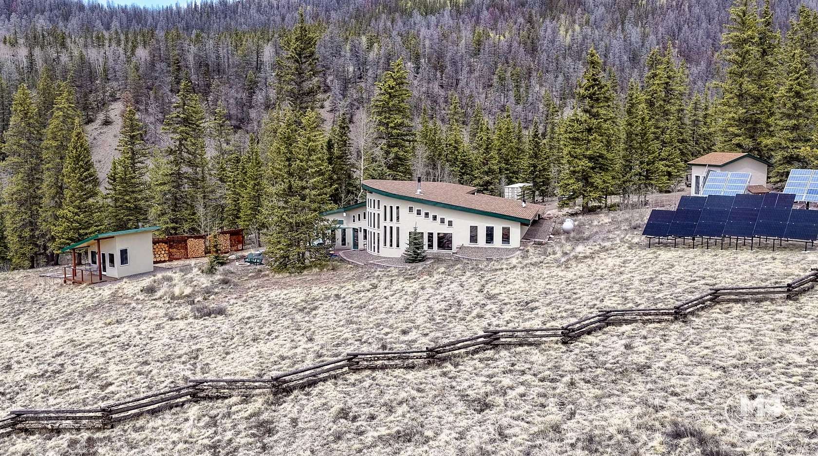 10 Acres of Land with Home for Sale in Creede, Colorado