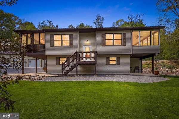 12.7 Acres of Land with Home for Sale in Blain, Pennsylvania