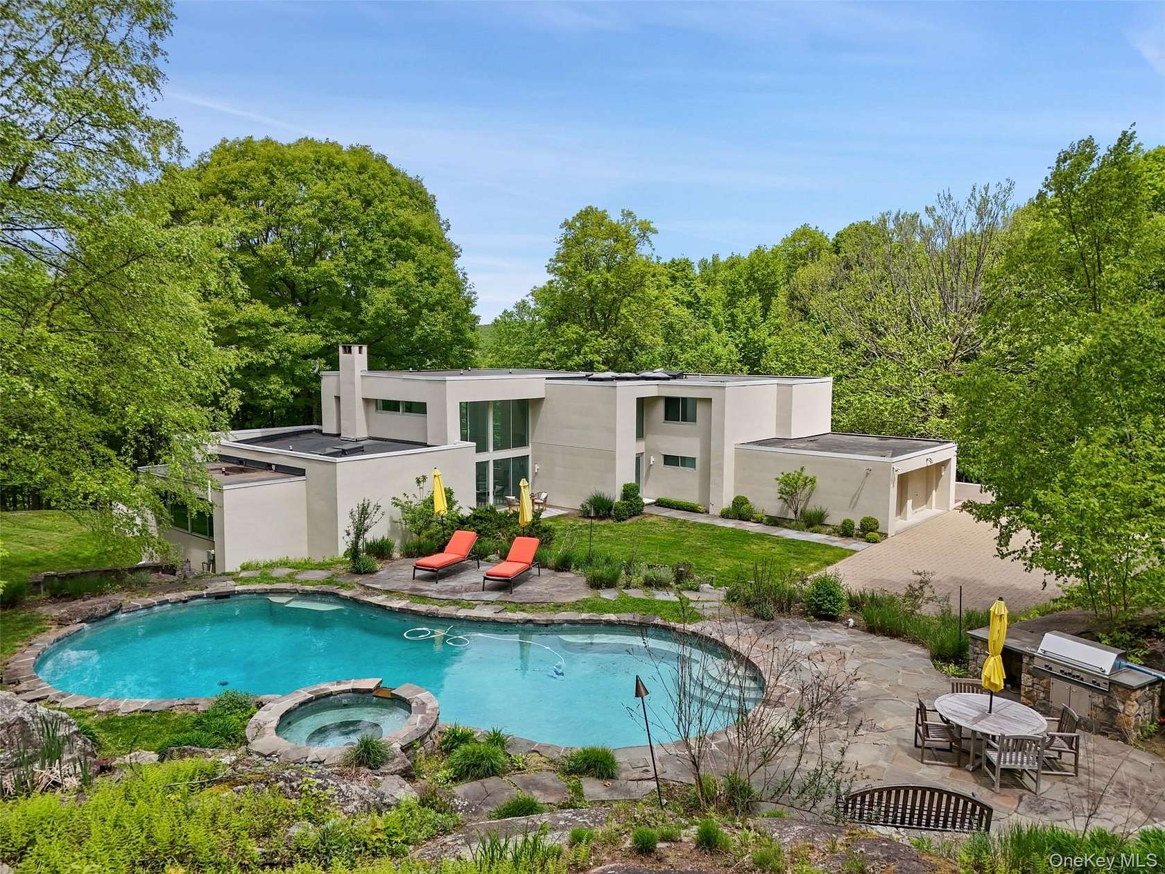 3.33 Acres of Land with Home for Sale in Pound Ridge, New York