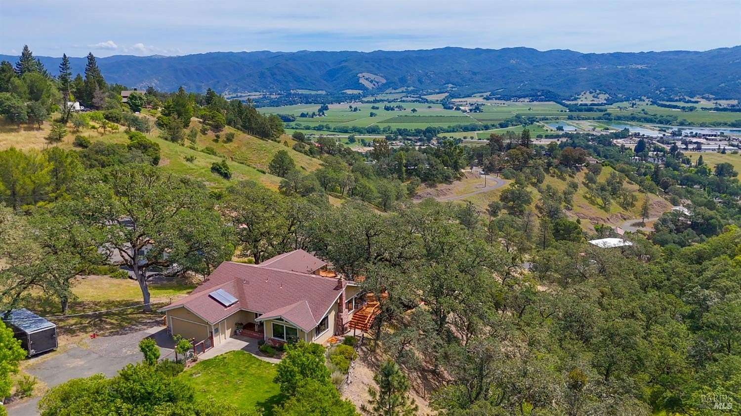5 Acres of Land with Home for Sale in Ukiah, California