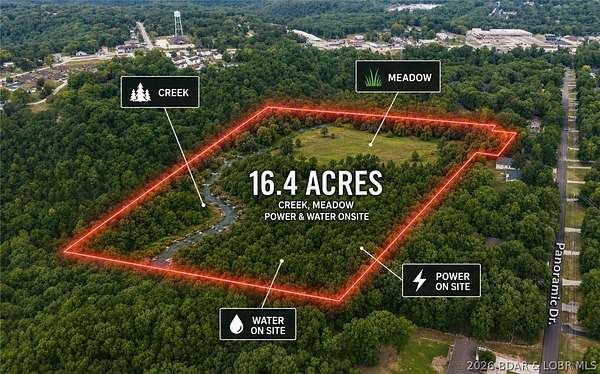 16.4 Acres of Land for Sale in Camdenton, Missouri