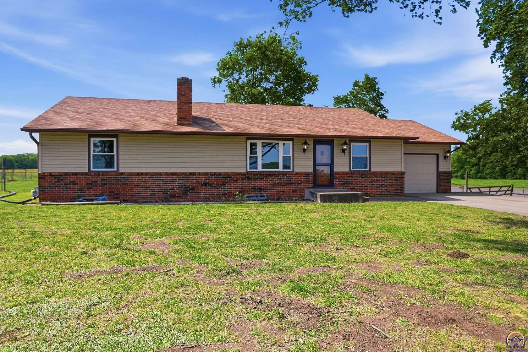 3.29 Acres of Land with Home for Sale in Tecumseh, Kansas